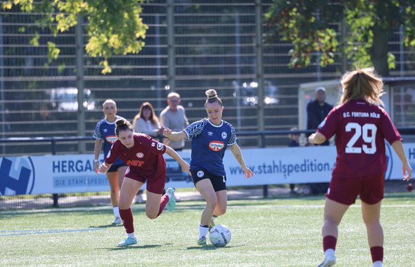 Bild zur Schlagzeile: DSC-Frauen unterliegen Fortuna Köln 0:6