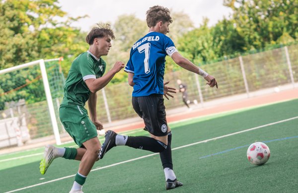 Bild zur Schlagzeile: U16 unterliegt Paderborn, U15 und U15 feiern Heimsiege