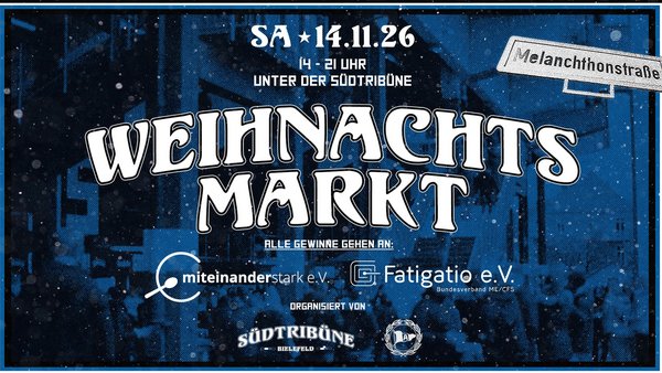 Bild zur Schlagzeile: Vierter Weihnachtsmarkt unter der Südtribüne