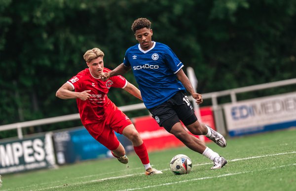 Bild zur Schlagzeile: U21 empfängt Lippstadt, U19 testet gegen Verl, U17 gegen Braunschweig